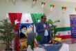 بازدید مدیر آموزشوپرورش ناحیه یک بندرعباس از نمایشگاه دستسازههای دانشآموزی هنرستان زهراي مرضيه